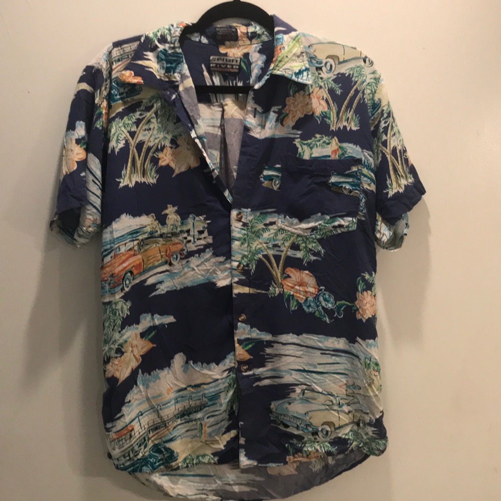 Vintage Hawaiian bowling shirt - Picture 2 of 5